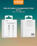 Cabo de Dados e Carregamento Turbo Kaidi KD-01A