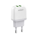 Carregador de Tomada 2 USB Kaidi KD-556 - Sem Cabo - Caixa Fechada 200 Unidades
