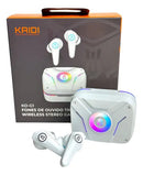 Fone de Ouvido Sem Fio Gamer Kaidi KD-G1
