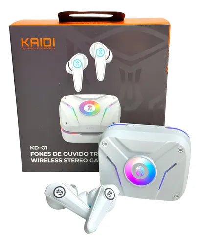 Fone de Ouvido Sem Fio Gamer Kaidi KD-G1