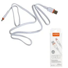 Cabo de Carregamento Rápido Micro USB 1M Kaidi KD-355M