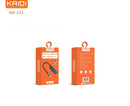 Adaptador Lightning para Lightning e P2 Kaidi KD-211