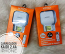 Carregador de Tomada 2 USB Kaidi KD-605