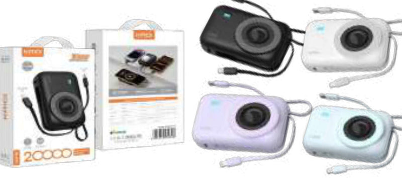 Power Bank Indutivo Magnético 20.000mAh 22,5W Kaidi PB-8915