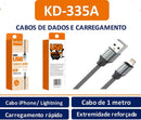 Cabo de Carga Turbo USD 1 M Tipo C Kaidi KD-335