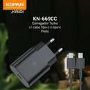Carregador Turbo  KDPAN KN-669 AC Adaptável
