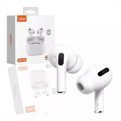 Fone de Ouvido Sem Fio TWS Kaidi KD-790 - Caixa Fechada 50 Unidades