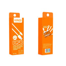 Cabo de Carregamento USB para USB-C 1M Kaidi KD-TC30